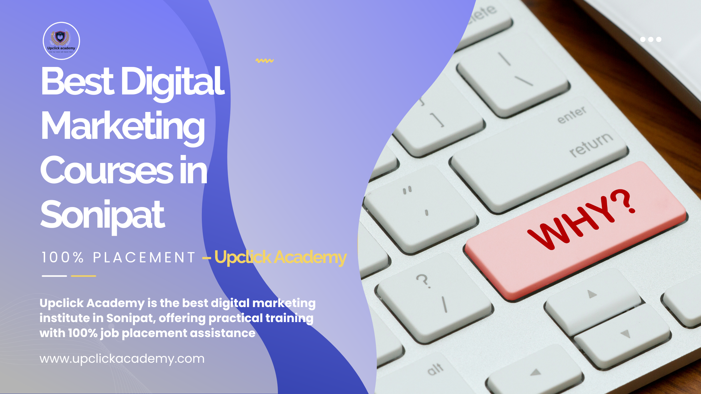 Best Digital Marketing Institute in Sonipat – Upclick Academy